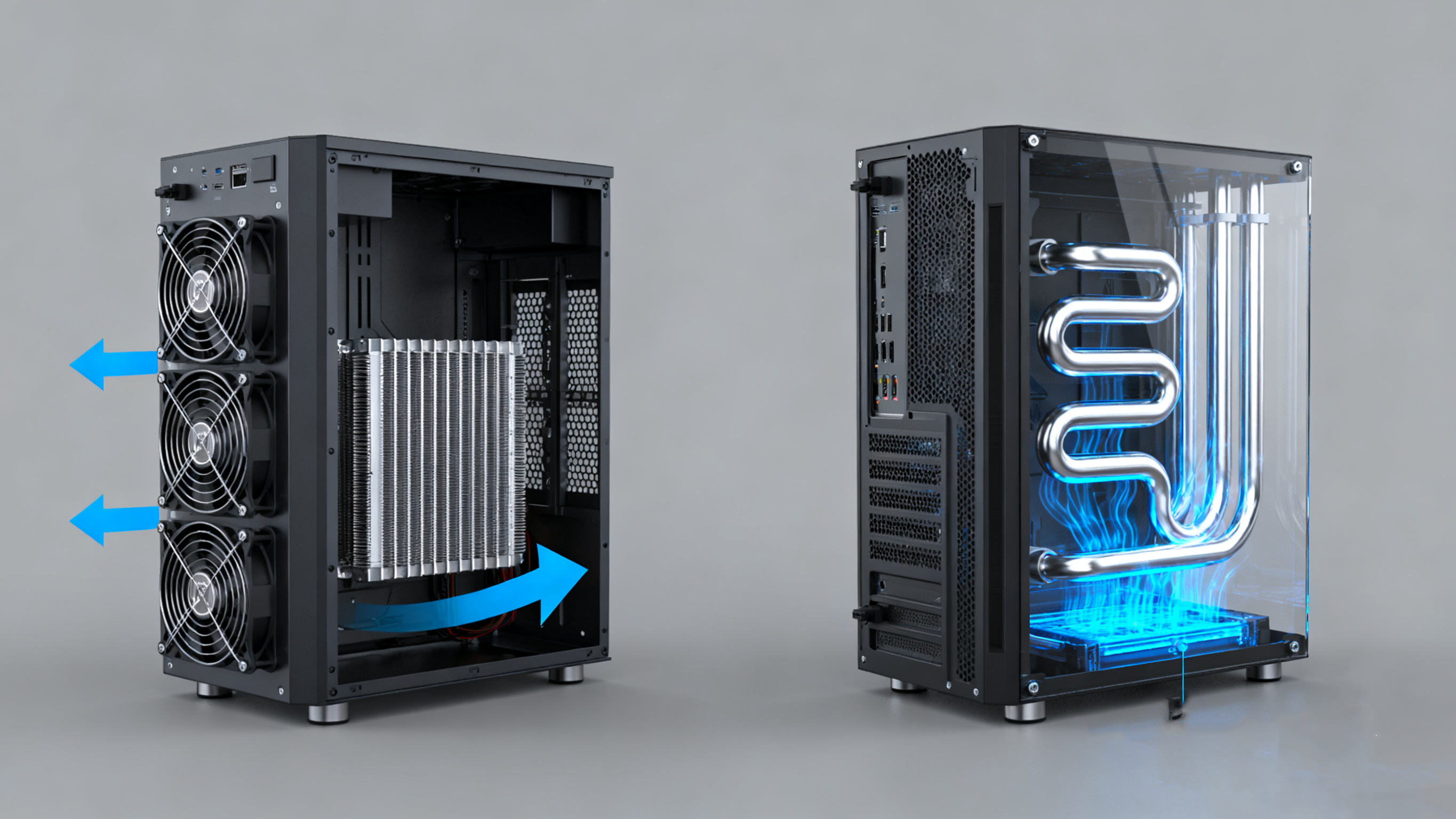 Air Cooling v.s. Liquid Cooling